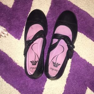 Black dansko Mary Janes